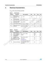 STB230NH03L Datasheet Page 4