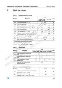 STB25NM60N-1 Datasheet Page 3