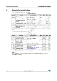 STB26NM60N Datasheet Page 4