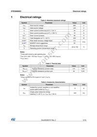 STB30N80K5 Datasheet Page 3