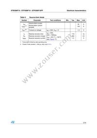 STB30NF10T4 Datasheet Page 5