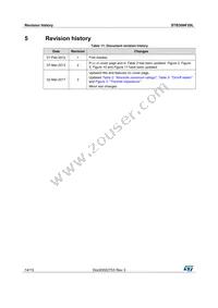STB30NF20L Datasheet Page 14