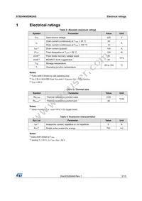 STB34N50DM2AG Datasheet Page 3
