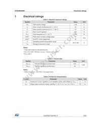 STB36N60M6 Datasheet Page 3