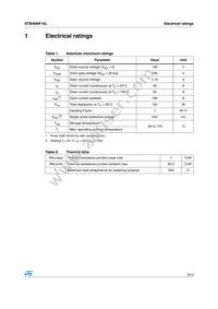 STB40NF10LT4 Datasheet Page 3