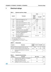 STB40NF20 Datasheet Page 3