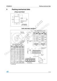 STB40NS15T4 Datasheet Page 11
