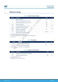 STB43N65M5 Datasheet Page 2