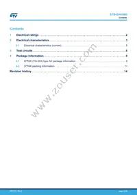 STB43N65M5 Datasheet Page 15