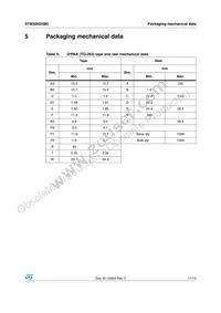 STB50N25M5 Datasheet Page 11