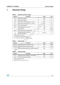 STB50NF25 Datasheet Page 3