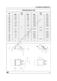 STB55NF03LT4 Datasheet Page 7