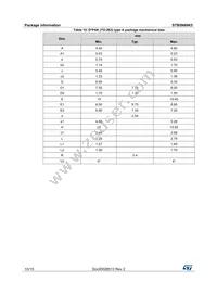 STB5N80K5 Datasheet Page 10