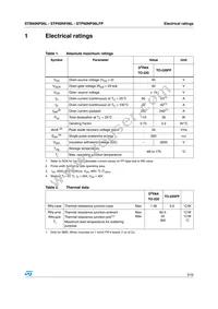 STB60NF06LT4 Datasheet Page 3