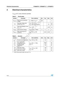 STB60NF10T4 Datasheet Page 4