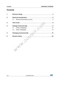 STB6N65M2 Datasheet Page 2