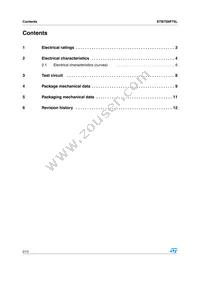 STB75NF75LT4 Datasheet Page 2