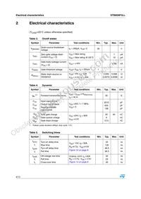 STB85NF3LLT4 Datasheet Page 4