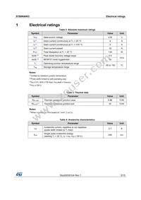 STB8N90K5 Datasheet Page 3