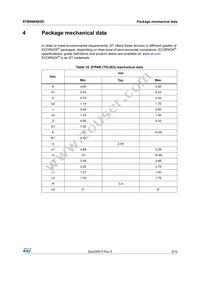 STB9NK60ZDT4 Datasheet Page 9