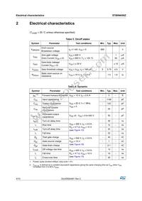 STB9NK80Z Datasheet Page 4