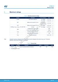 STBC15LJTR Datasheet Page 4