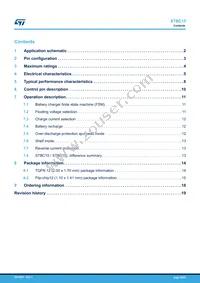 STBC15LJTR Datasheet Page 20