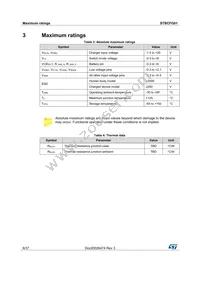 STBCFG01JR Datasheet Page 8
