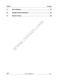 STBP110GTDJ6F Datasheet Page 3