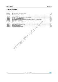 STBP110GTDJ6F Datasheet Page 4