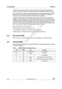 STBP112CVDJ6F Datasheet Page 8