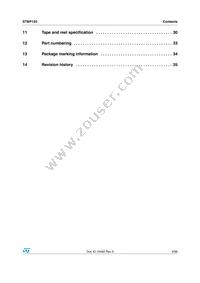 STBP120CVDK6F Datasheet Page 3