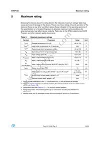 STBP120CVDK6F Datasheet Page 13