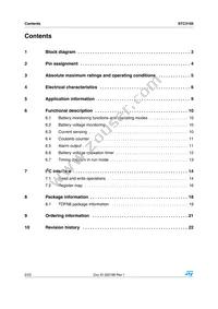 STC3105IQT Datasheet Page 2