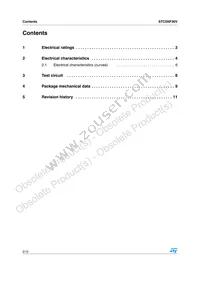 STC5NF30V Datasheet Page 2