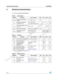 STC6NF30V Datasheet Page 4