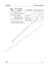 STC6NF30V Datasheet Page 5