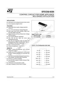 STCC02-ED5 Datasheet Cover