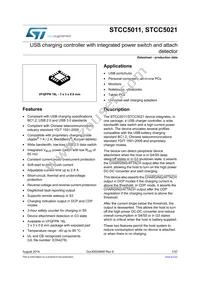 STCC5021IQTR Datasheet Cover