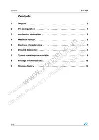 STCF01PMR Datasheet Page 2