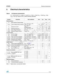 STCF01PMR Datasheet Page 7