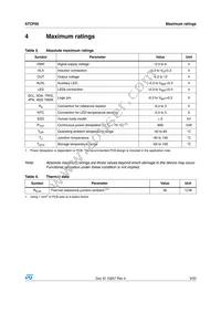 STCF05TBR Datasheet Page 9