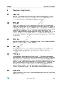 STCF05TBR Datasheet Page 21