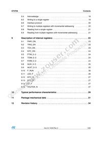 STCF06TBR Datasheet Page 3