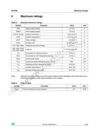 STCF06TBR Datasheet Page 9