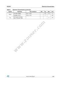STCF07PNR Datasheet Page 9