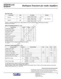STD01N Datasheet Page 2