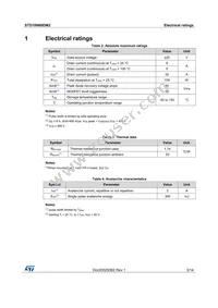 STD10N60DM2 Datasheet Page 3