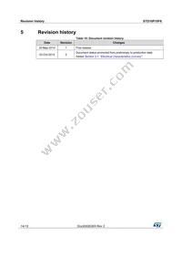 STD10P10F6 Datasheet Page 14