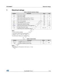 STD140N6F7 Datasheet Page 3